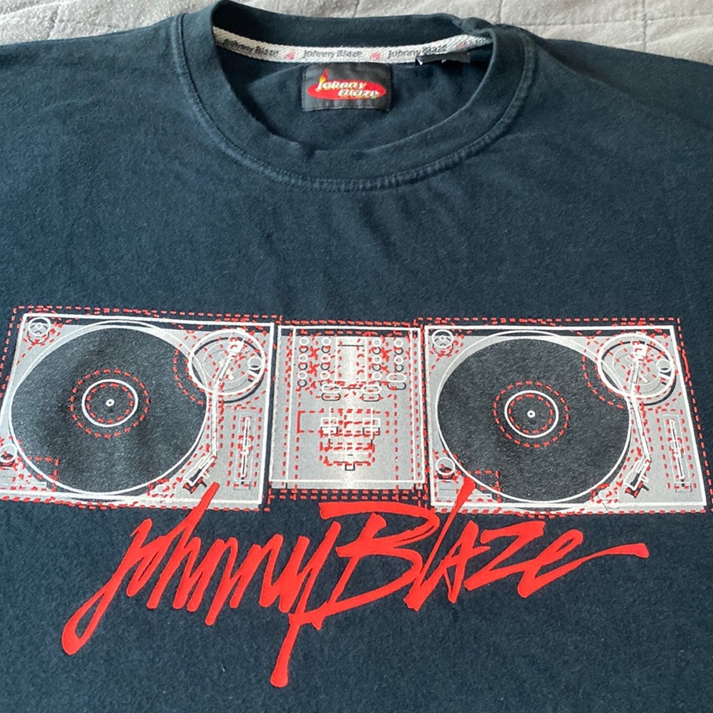 Vintage 90’s Johnny Blaze Hip Hop Brand T | Size XXL